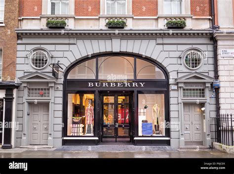 burberry store in london.